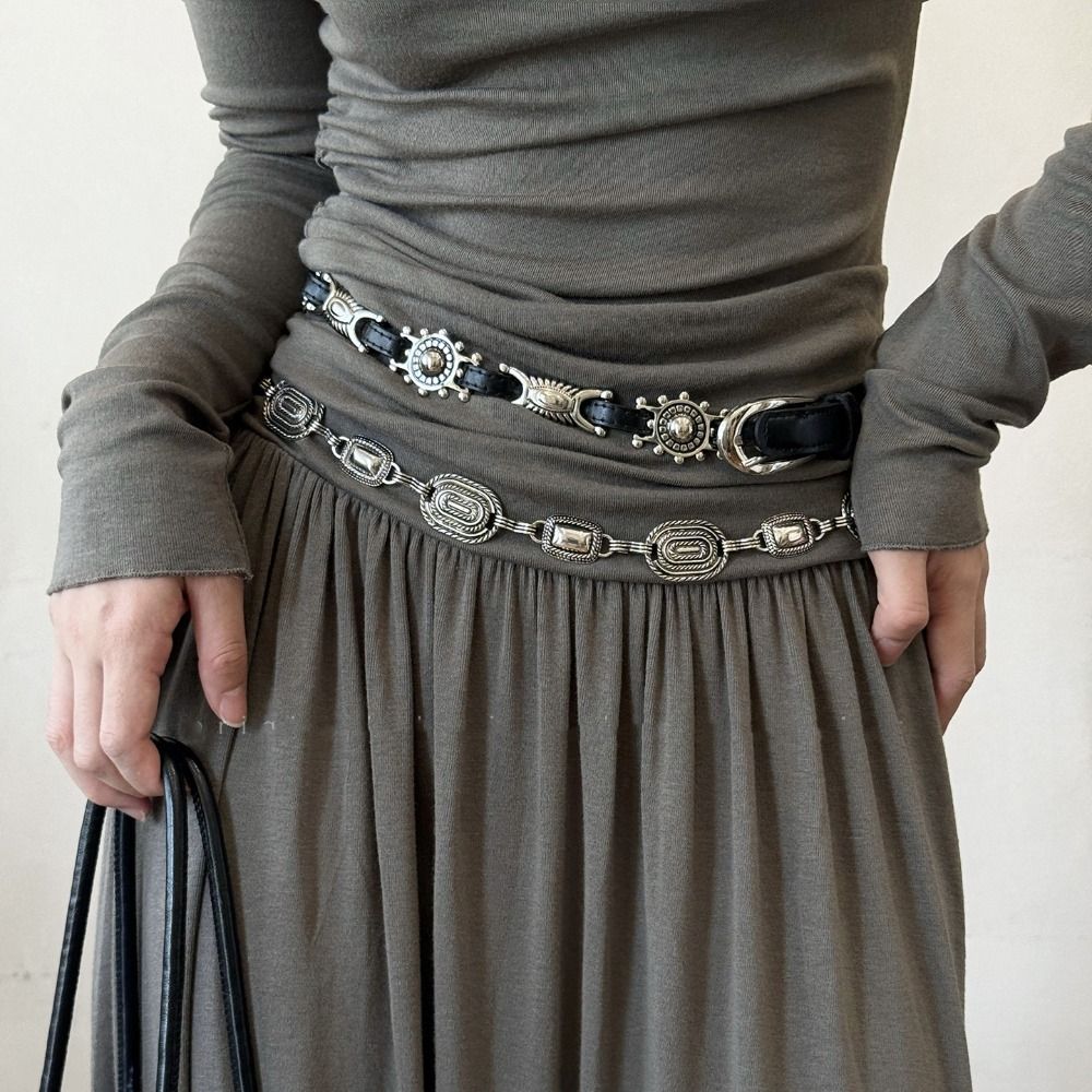 Модные металлические ремни Y2K – обзор и цена Y2K Ethnic Fashion